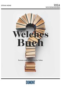 Stefan Heine Welches Buch? 2024 Wochenkalender - Quizkalender - Rätselkalender - Jede-Woche-neue-Rätsel - 21x29,7