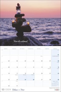Balance & Meer Mini-Broschurkalender 2024: 12 Wackelkandidaten von Bernd Standhardt in einem praktischen Wandplaner mit Raum für Notizen. Foto-Kalender 2024.