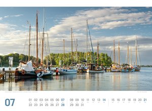 Ostsee - von Flensburg bis nach Usedom - ReiseLust Kalender 2024