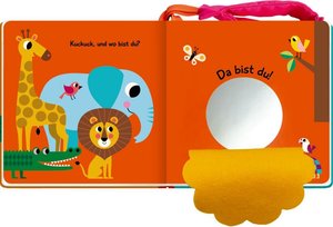 Mein Filz-Fühlbuch für den Buggy: Kuckuck, kleiner Löwe!