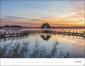 Schönes Deutschland Posterkalender 2023. Reise-Kalender mit 12 atemberaubenden Fotografien von der Nordsee bis zum Bodensee. Landschaften-Wandkalender 2023. 44x34 cm. Querformat.