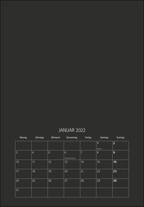 Fotokalender zum Selbergestalten 23 x 33 cm 2022