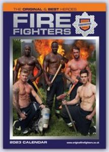 Fire Fighters - Feuerwehrmänner 2023 - A3-Posterkalender