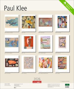 Paul Klee Kalender 2026
