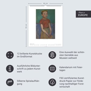 Paula Modersohn-Becker Kalender 2026