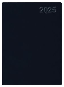 Handwerker-Kalender PVC schwarz 2025