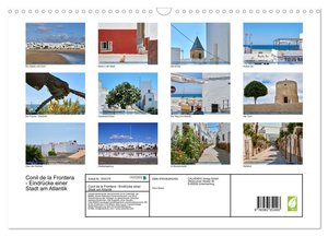 Conil de la Frontera - Eindrücke einer Stadt am Atlantik (Wandkalender 2024 DIN A3 quer), CALVENDO Monatskalender