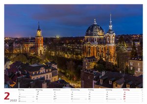 Aachen 2022 Bildkalender A3 quer, spiralgebunden
