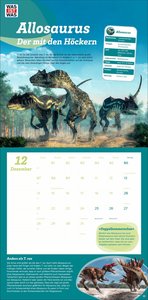 WAS IST WAS Dinosaurier Broschurkalender 2026