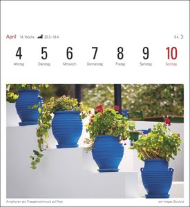 Griechische Inseln Kalender 2022
