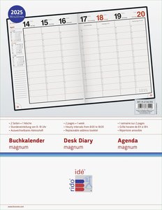 Buchkalender Modell magnum (2025)