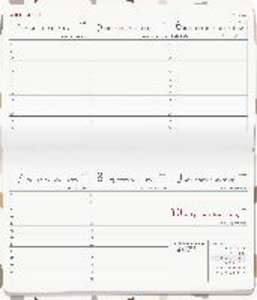 Ladytimer Pad Terrazzo 2023 - Taschen-Kalender 15,6x9 cm - Fliesen - Weekly - 128 Seiten - Notiz-Buch - Alpha Edition