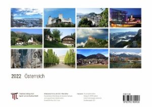 Österreich 2022 - White Edition - Timokrates Kalender, Wandkalender, Bildkalender - DIN A4 (ca. 30 x 21 cm)