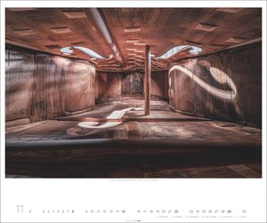 Architecture in Music Kalender 2026 - Musikinstrumente von innen