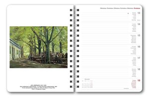 Impressionism 2025 - Diary - Buchkalender - Taschenkalender - Kunstkalender - 16,5x21,6