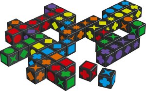 Schmidt 49257 - Qwirkle Cubes