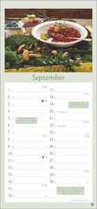 Gartenplaner 2024. Wandplaner mit 12 wunderschönen Naturfotos. Farbenprächtiger Foto-Kalender zum Eintragen. Praktischer Terminkalender für die Wand. 16 x 34,7 cm.