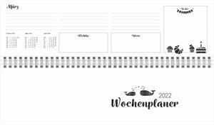Stamp Art Wochenquerplaner Kalender 2022