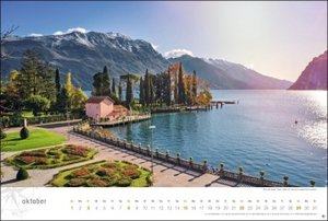 Gardasee Globetrotter Kalender 2023. Riva, Torbole und Sirmione in schönen Fotos, die in einem großen Wandkalender vom nächsten Urlaub träumen lassen. Kalender Landschaften 2023.