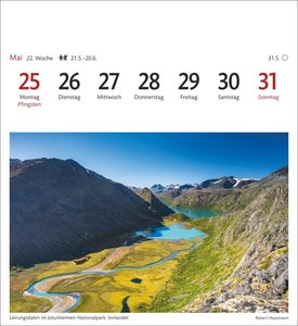 Norwegen Sehnsuchtskalender 2026