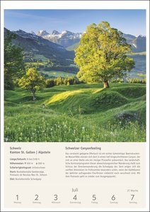 Wanderlust Wochen-Kulturkalender 2024. Fotokalender mit den schönsten Wanderwegen Deutschlands und Europas. Informativer Kalender mit Touren-Beschreibungen