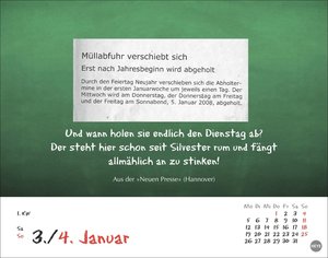 Bastian Sick Tagesabreißkalender 2026