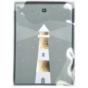 Kartenset Maritim, B6, Leuchtturm FSC MIX