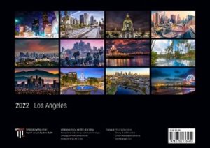 Los Angeles 2022 - Black Edition - Timokrates Kalender, Wandkalender, Bildkalender - DIN A4 (ca. 30 x 21 cm)