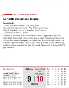 Italienisch Sprachkalender 2026