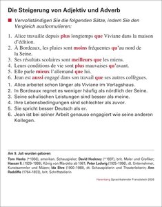Französisch Sprachkalender 2026
