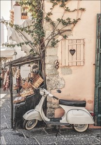 Tales of Amalfi Posterkalender 2024. Ein Kalender im Großformat, in dem sich die Amalfi-Küste in tollen Landschaftsaufnahmen präsentiert. Reisekalender für die Überbrückung zum nächsten Italienurlaub