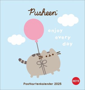 Pusheen Postkartenkalender 2025