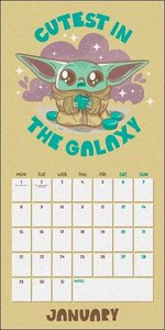 The Mandalorian Broschurkalender 2024. Kleiner Grogu ganz groß: Der Foto-Wandkalender rund um The Mandalorian mit zusätzlichem Poster, Platz für Termine und den besten Szenen aus der dritten Staffel.