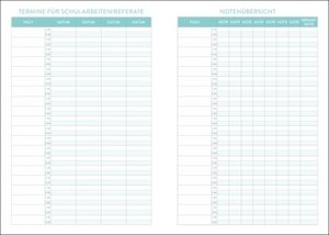 Ozean Schüler-/Studentenkalender A5 2022/2023. Mit dem Buch-Kalender immer alles im Überblick: Stundenplan, wichtige Termine und Aufgaben stets griffbereit.