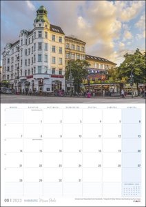 Hamburg ...meine Perle Planer 2023. Terminkalender mit traumhaften Fotos der Hansestadt. Viel Raum für Notizen in einem dekorativen Kalender für Hamburg-Fans.