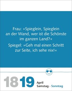 Beste Witze Tagesabreißkalender 2026