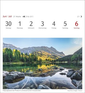 Lichtblicke Postkartenkalender 2025 - Wochenkalender mit 53 Postkarten