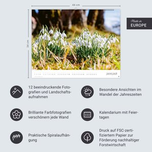 Blütenmeer Posterkalender 2026