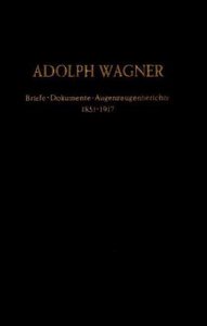 Adolph Wagner.