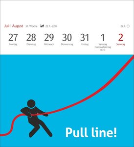 Now I know how the rabbit runs Postkartenkalender 2026 - 53 denglische Sprüche und Sprichwörter