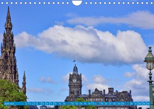 Postkartenmotive aus Edinburgh (Wandkalender 2023 DIN A4 quer)