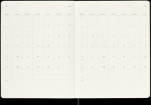 Moleskine 18 Monate Wochen Notizkalender 2024/2025, XL
