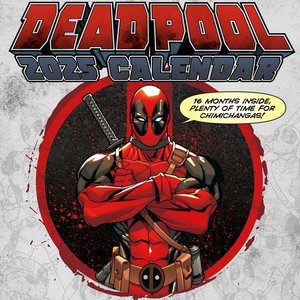 Pyramid – Deadpool 2025 Broschürenkalender, 30x30cm, Kalender für Fans der beliebten Marvel-Filme, Monatskalender mit heldenhaften Illustrationen, nachhaltig nur mit Papierumschlag