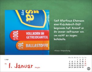 Bastian Sick Tagesabreißkalender 2026