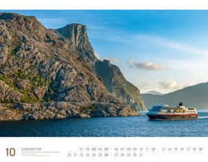 Hurtigruten - Unterwegs zwischen Bergen und Kirkenes Kalender 2025