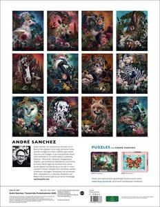 André Sanchez: Tierporträts Posterkalender 2026