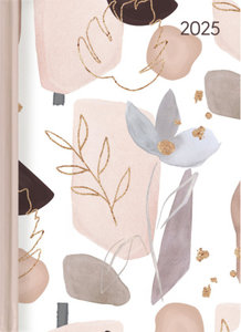 Minitimer Style Blumenwiese 2025 - Taschen-Kalender A6 - Weekly - 192 Seiten - Notiz-Buch - mit Info- und Adressteil - Alpha Edition
