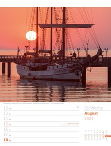 Malerisches Deutschland - Wochenplaner Kalender 2024