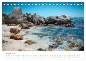 CAPE TOWN Spannende Landschaften in Kapstadt, Südafrika (Tischkalender 2025 DIN A5 quer), CALVENDO Monatskalender