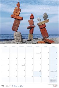 Balance & Meer Mini-Broschurkalender 2024: 12 Wackelkandidaten von Bernd Standhardt in einem praktischen Wandplaner mit Raum für Notizen. Foto-Kalender 2024.